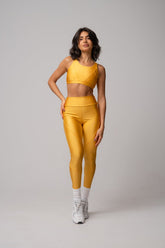 Conjunto Legging e Top Recortes Mango