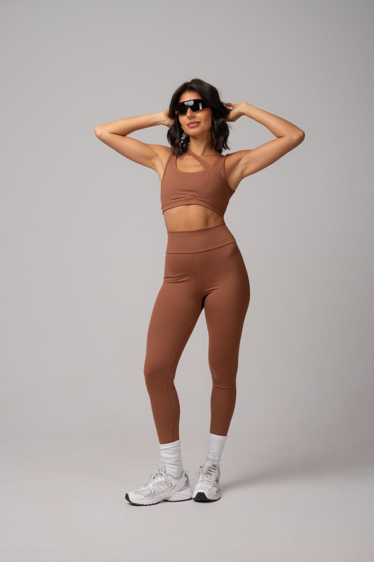 Conjunto Legging e Top Caramelo