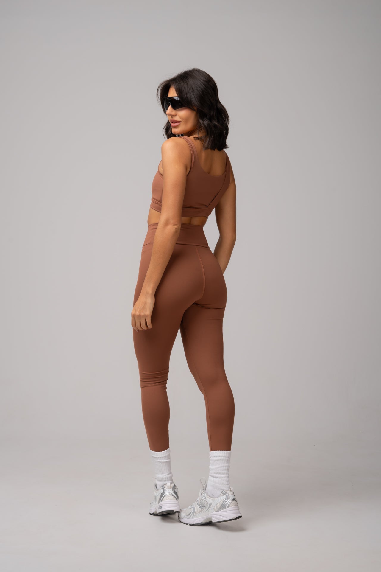 Conjunto Legging e Top Caramelo