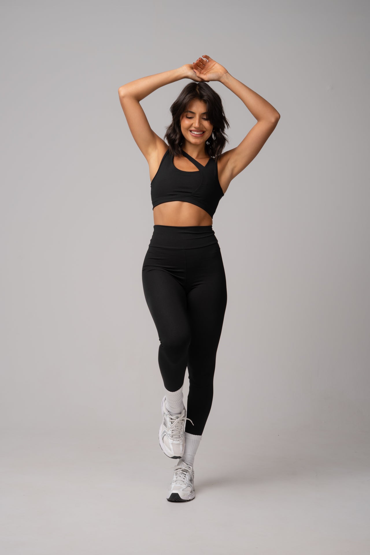 Conjunto Legging e Top Preto