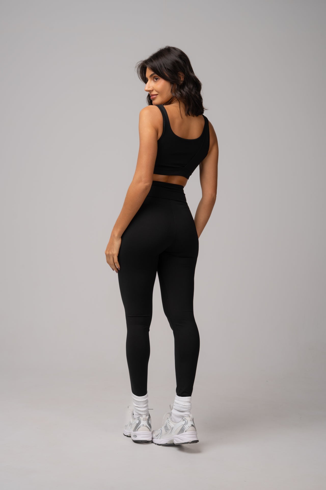 Conjunto Legging e Top Preto