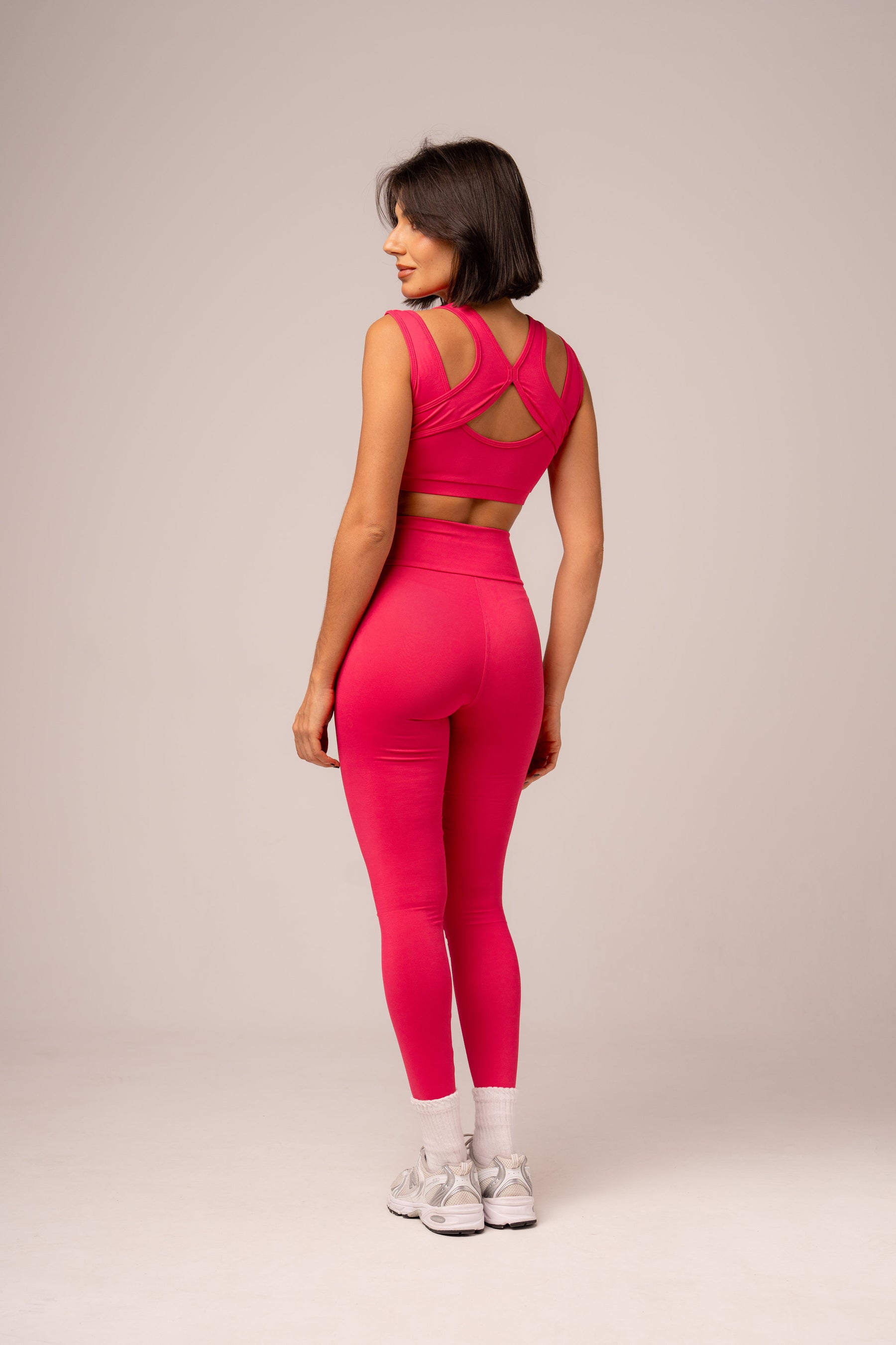 Conjunto Legging e Top Pink