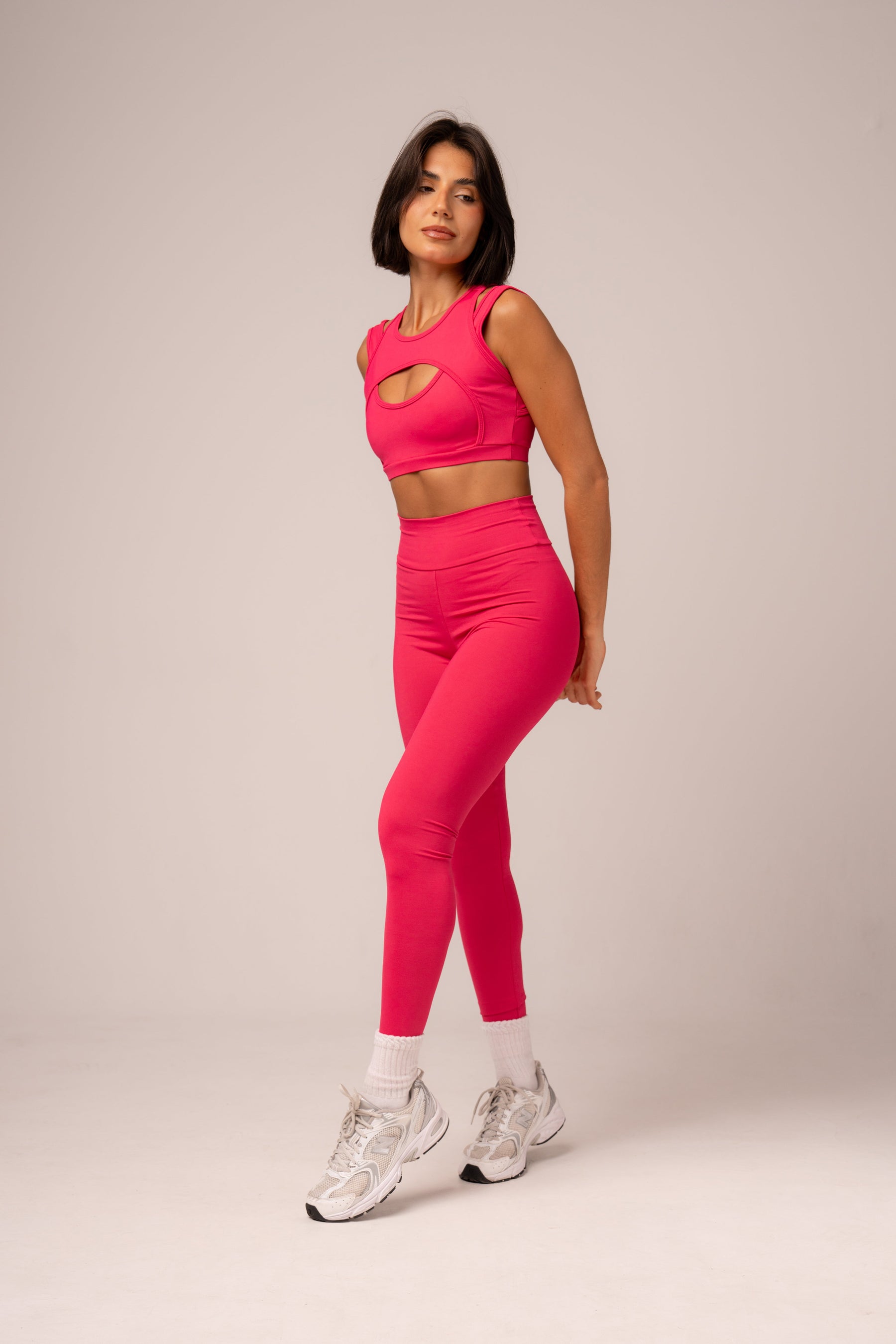 Conjunto Legging e Top Pink