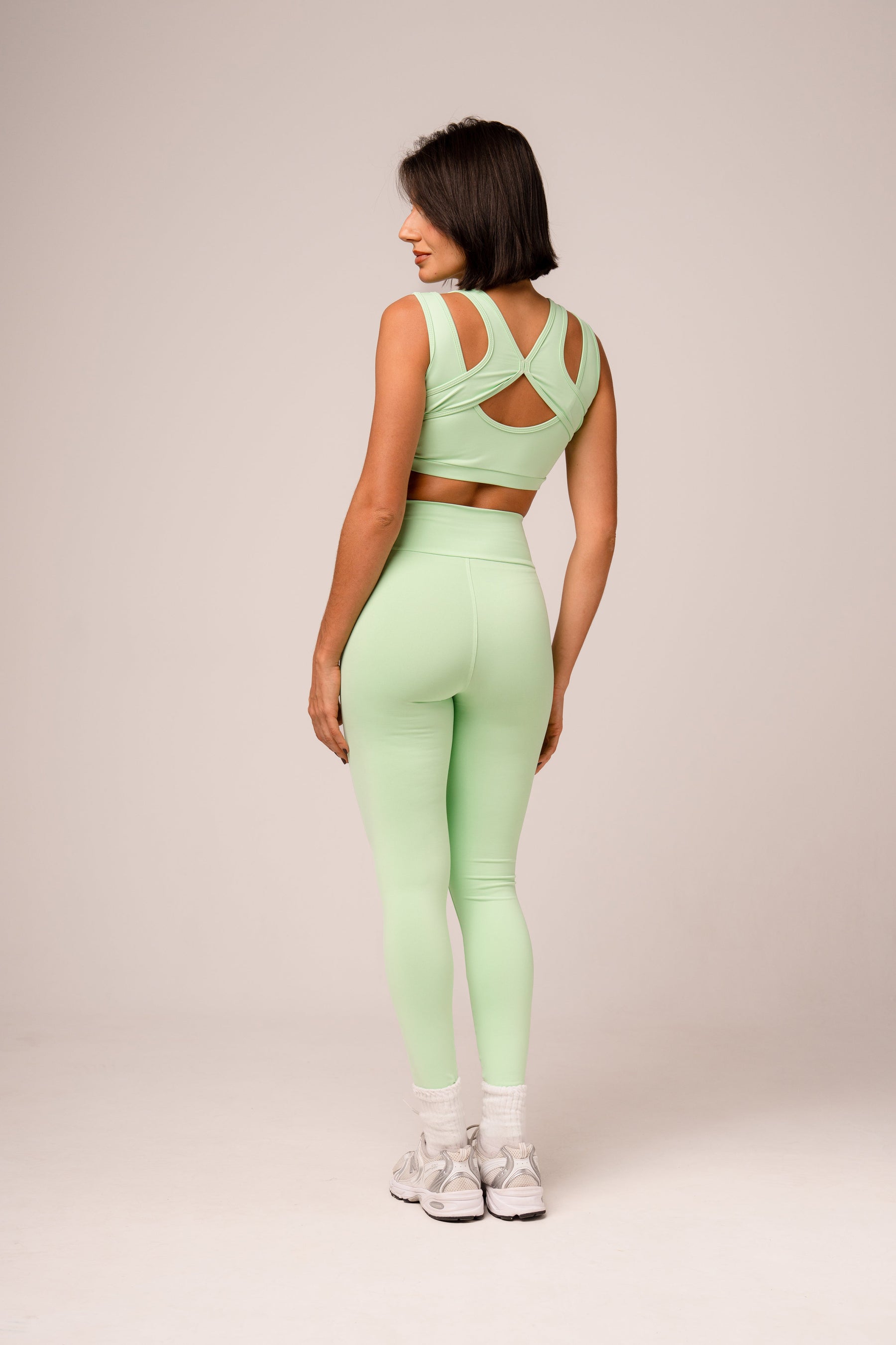 Conjunto Legging e Top Menta