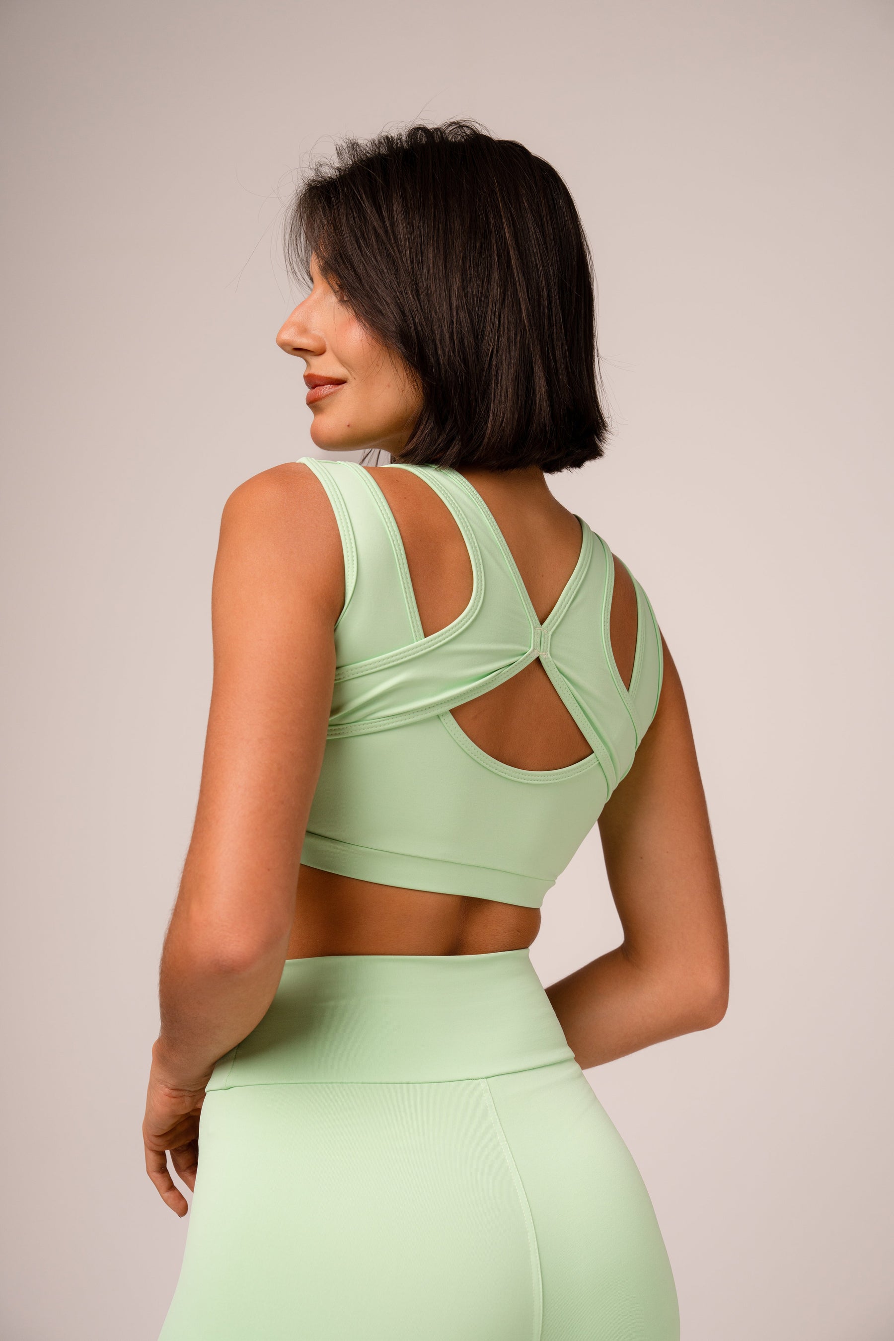 Conjunto Legging e Top Menta