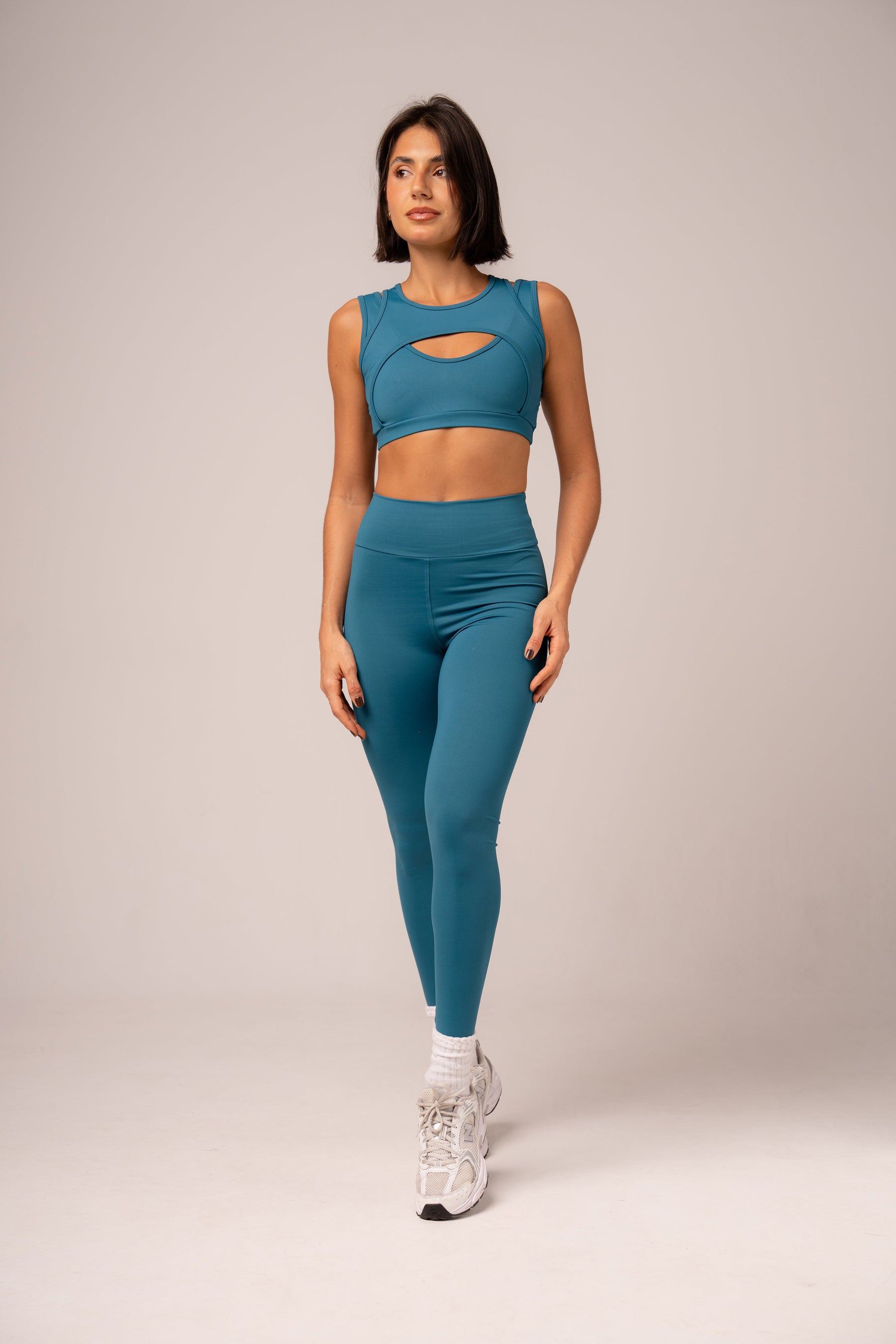 Conjunto Legging e Top Petróleo