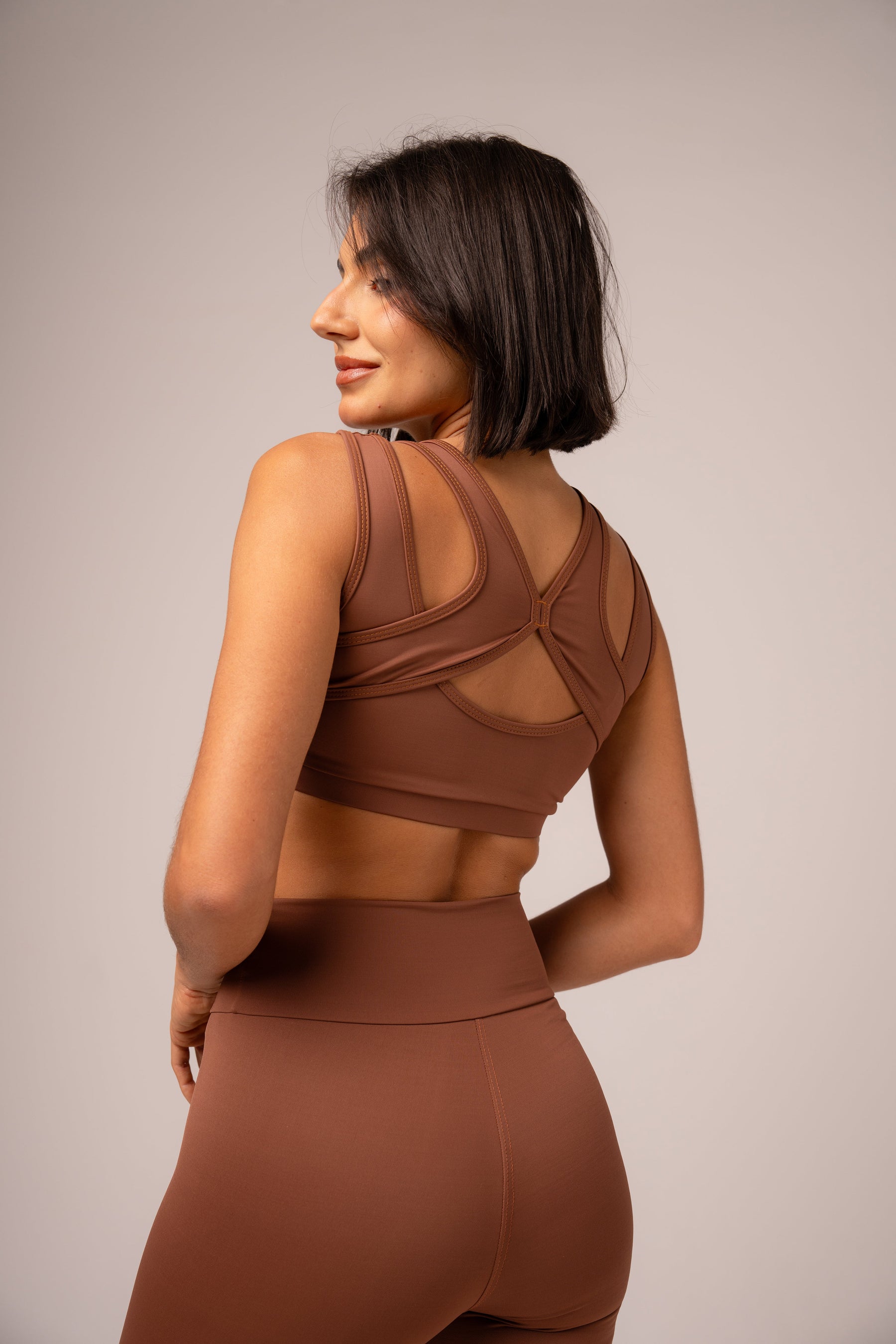 Conjunto Legging e Top Cacau