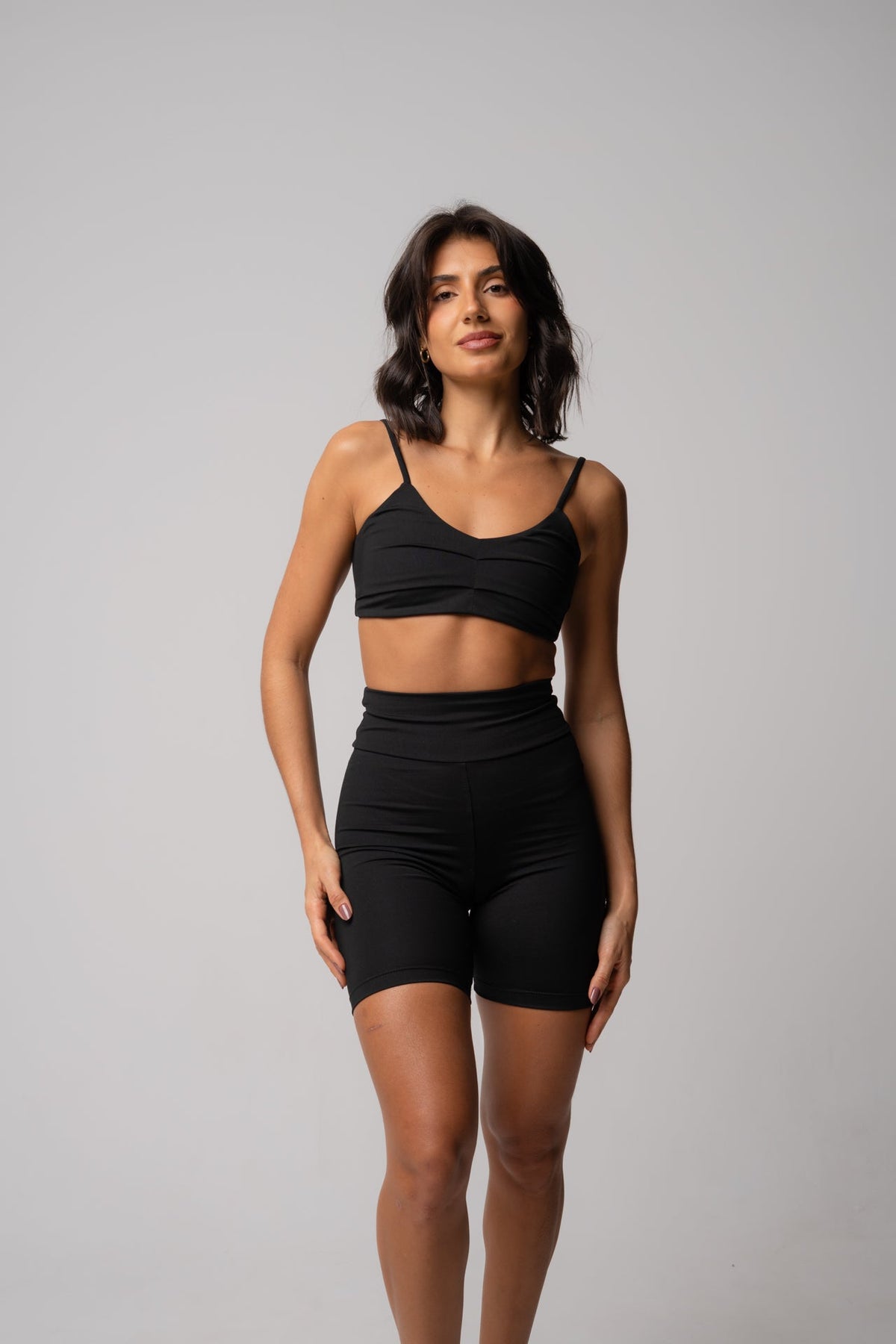 Conjunto Short e Top Preto