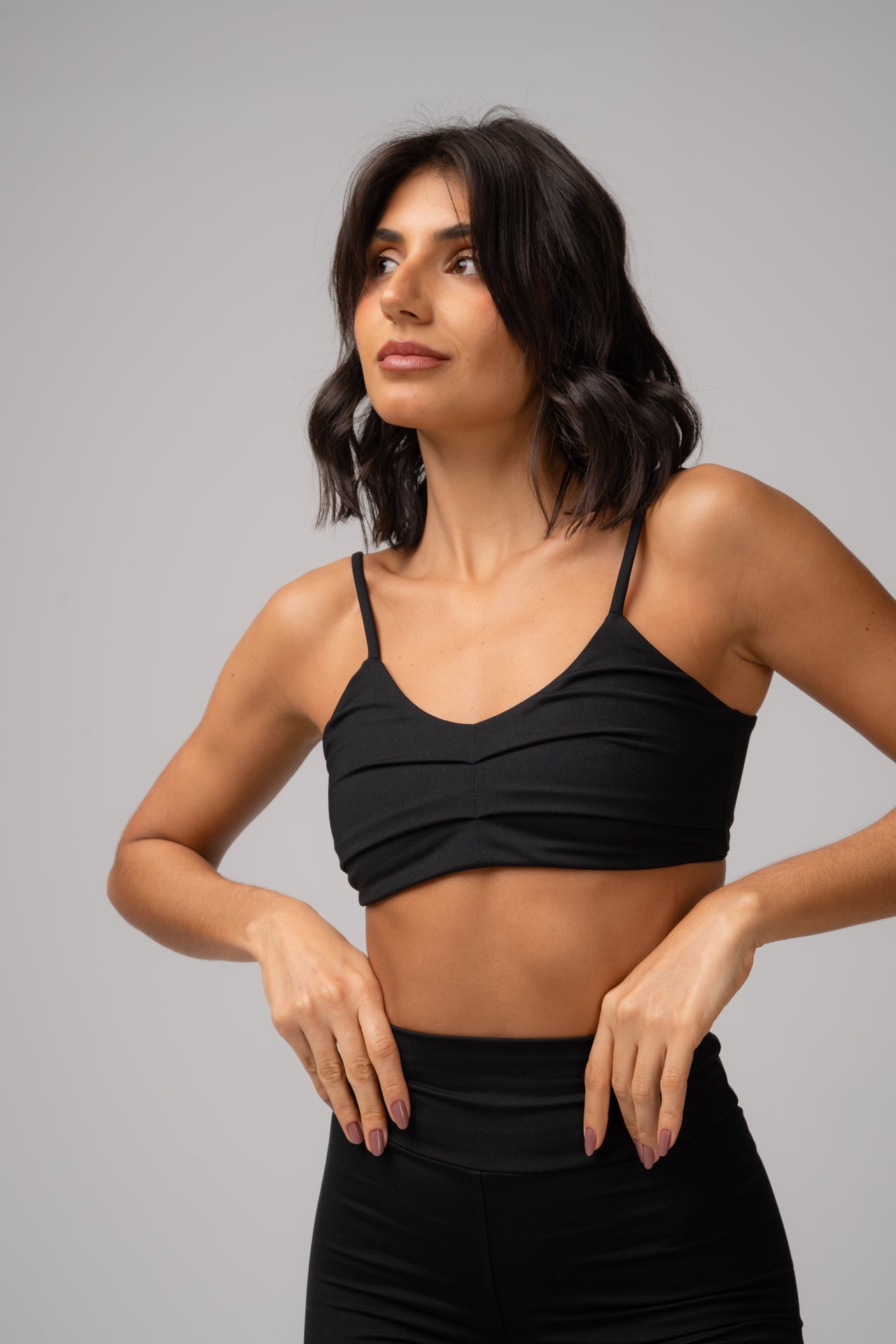 Conjunto Short e Top Preto