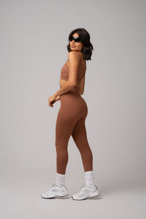 Conjunto Legging e Top Caramelo