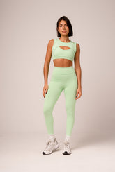Conjunto Legging e Top Menta