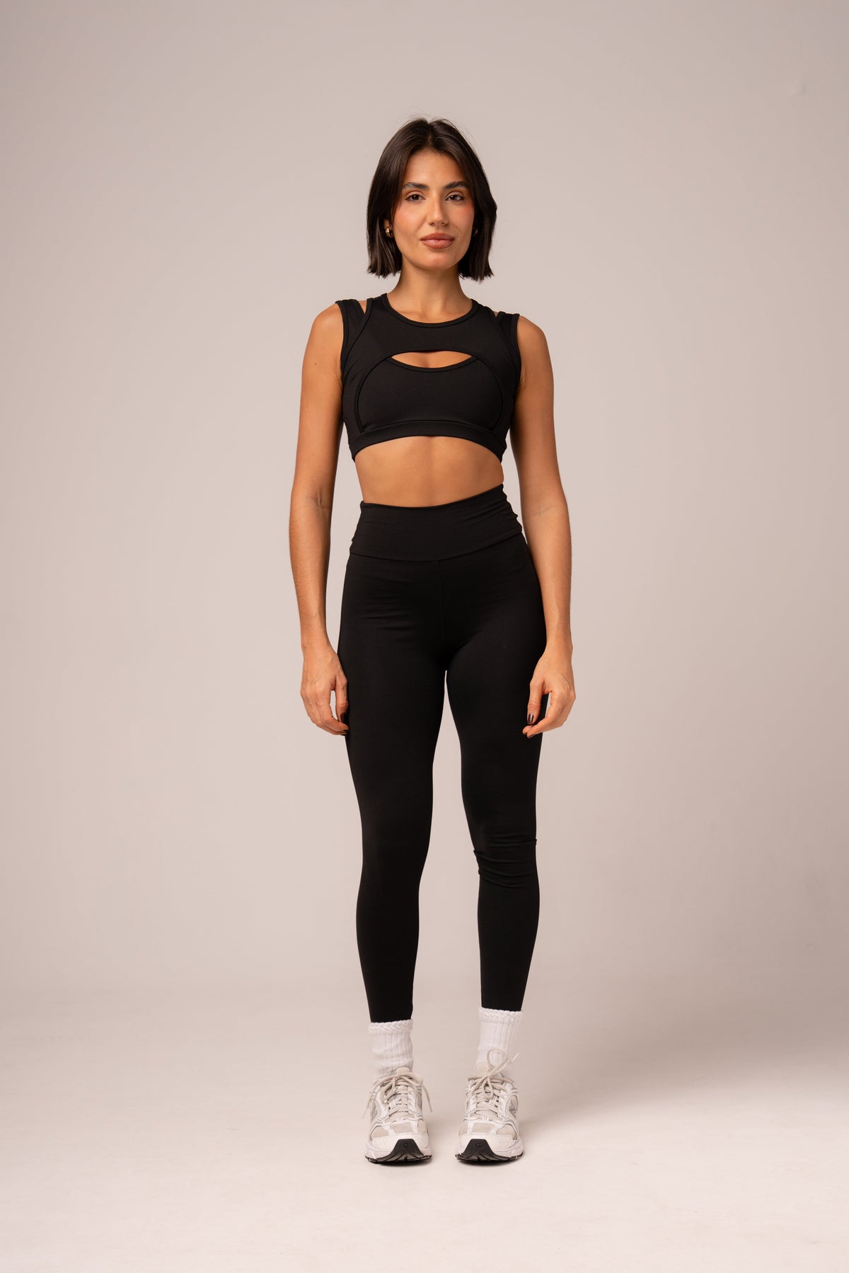 Conjunto Legging e Top Preto