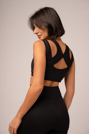 Conjunto Legging e Top Preto