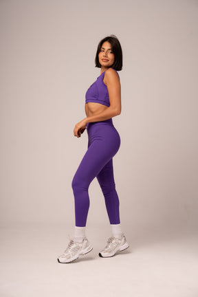 Conjunto Legging e Top Púrpura