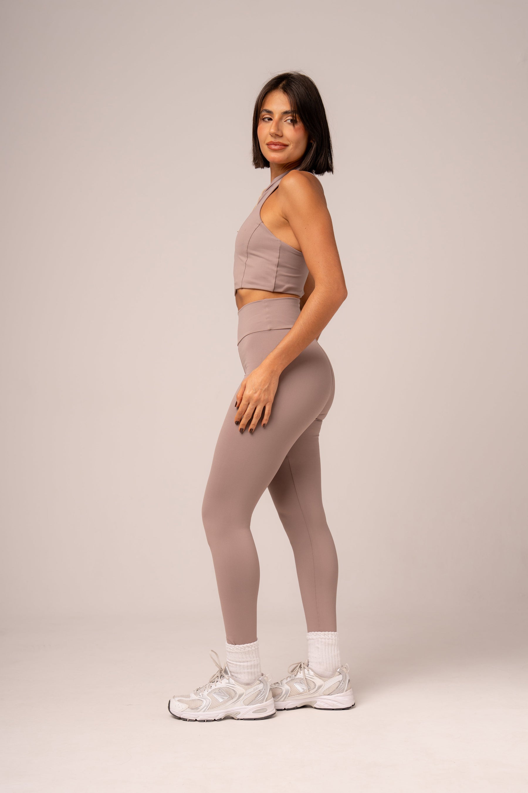 Conjunto Legging e Top Zíper Duna