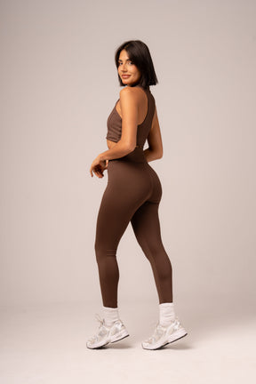 Conjunto Legging e Top Zíper Expresso